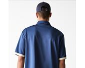 Dres New Era - NBA Button Jersey Shirt - LA Lakers - Muted Indigo