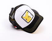 Kšiltovka Capslab - Pokémon Trucker - Pikachu - Black / White