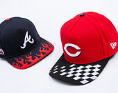 Kšiltovka New Era - 2025 MLB Speedway Classic 59FIFTY A-Frame - Cincinnati Reds