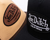 Kšiltovka Von Dutch - Trucker - Cali Patch - Black