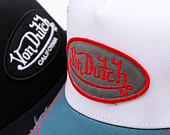 Kšiltovka Von Dutch - Trucker - Distressed White/Blue