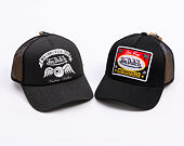 Kšiltovka Von Dutch - Trucker - Live Fast - Black/Black