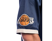 Dres New Era - NBA Button Jersey Shirt - LA Lakers - Muted Indigo
