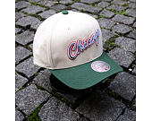 Kšiltovka Mitchell & Ness - Green Orange Pro Crown - Chicago Bulls - Sand/Green
