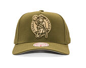 Kšiltovka Mitchell & Ness - NBA Fashion Basic Pro - Boston Celtics - Olive