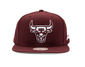 Kšiltovka Mitchell & Ness - NBA Fashion Basic Snapback - Chicago Bulls - Dark Purple