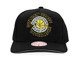 Kšiltovka Mitchell & Ness - NBA Tilted Pro Snapback Hwc - Golden State Warriors - Black