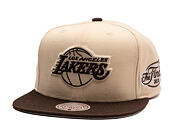 Kšiltovka Mitchell & Ness - NBA Fashion Basic 2T Snapback - Los Angeles Lakers - Cream