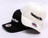 Kšiltovka Mitchell & Ness - Branded Script Stretch  - Black