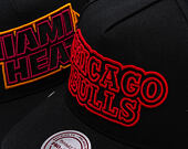 Kšiltovka Mitchell & Ness - NBA Class Act Pro - Chicago Bulls - Black