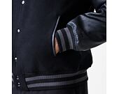 Bunda New Era - NBA Tonal Patch Varsity - Chicago Bulls - Black