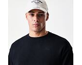 Triko New Era - Branded Longsleeve Waffle Tee - Black