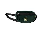 Ledvinka New Era - MLB Velour Pin Waist Bag - NY Yankees - Dark Green