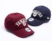 Dětská Kšiltovka New Era - MLB College 9TWENTY - NY Yankees - Burgundy