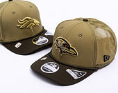 Kšiltovka New Era - NFL25 "Salute to Service" - 9SEVENTY Stretch-Snap - Baltimore Ravens