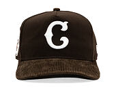 Kšiltovka New Era - MLB Cooperstown Cord 19TWENTY - Chicago Cubs - Brown