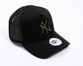 Kšiltovka New Era - MLB Essential 9FORTY Trucker - NY Yankees - Black / Rifle Green