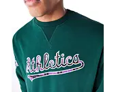 Mikina New Era - MLB Infill Crewneck - Oakland Athletics