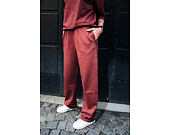 Kalhoty New Era - Branded Washed Straight Sweatpants - Burgundy