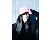 Kšiltovka Reflection Luxury Fuzzy Trucker - Coral Pink / White