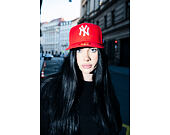 Kšiltovka New Era - MLB Basic 59FIFTY - NY Yankees - Scarlet / White