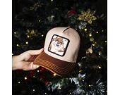 Kšiltovka Capslab - Trucker Looney Tunes - Taz - Brown