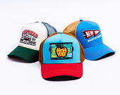 Kšiltovka Stetson - Trucker Cap Big Apple by JJ Hats - Red/Blue