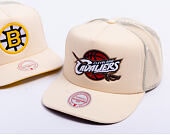 Kšiltovka Mitchell & Ness - Evergreen Trucker HWC - NBA - Cleveland Cavaliers - Off White