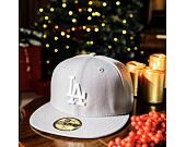 Kšiltovka New Era - MLB Basic 59FIFTY - LA Dodgers - Grey / White