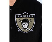 Bunda Mitchell & Ness - NFL Blackout Collection Varsity Jacket Oakland Raiders - Black