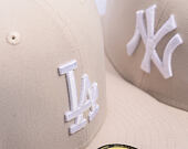 Kšiltovka New Era - MLB Seasonal 59FIFTY - LA Dodgers - Stone