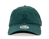 Dámská Kšiltovka New Era - MLB Washed Mini Logo 9TWENTY - NY Yankees - Pine Green