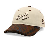 Kšiltovka New Era - F1 Heritage 9TWENTY - Alpine Racing - Chrome White
