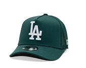 Dětská Kšiltovka New Era - MLB Essential 9FORTY Trucker - LA Dodgers - Pine Green