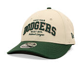 Dětská Kšiltovka New Era - MLB Wordmark 9FORTY M-CROWN - LA Dodgers - Cream