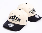 Dětská Kšiltovka New Era - MLB Wordmark 9FORTY M-CROWN - NY Yankees - Cream