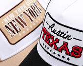 Kšiltovka New Era - Branded Location Patch 9FORTY Trucker - Black