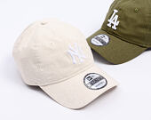 Kšiltovka New Era - MLB Linen 9TWENTY - NY Yankees - Stone