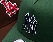 Kšiltovka New Era - MLB Outline Script 9FORTY A-Frame - NY Yankees - Cilantro Green