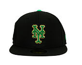 Kšiltovka New Era - MLB 2026 St. Patrick Day 59FIFTY - NY Mets - Black