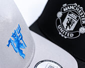 Kšiltovka New Era -  Seasonal 9FORTY Trucker - Manchester United FC - Grey
