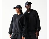 Mikina New Era - MLB Washed Full Zip Hoody - LA Dodgers - Dark Grey