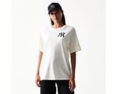 Triko New Era - MLB Food Graphic Tee - NY Yankees - Off White