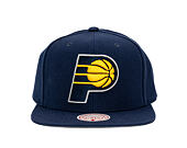 Kšiltovka Mitchell & Ness - Indiana Pacers - Team Ground 2.0 Snapback - Blue