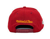 Kšiltovka Mitchell & Ness - Miami Heat - Double Clutch Pro Snapback - Red