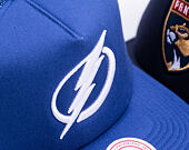 Kšiltovka Mitchell & Ness - Tampa Bay Lightning - Evergreen Trucker - Blue