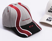 Kšiltovka Oakley - Wave Cap - Cement/Black/Iron Red