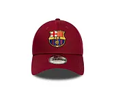 Kšiltovka New Era - Core Logo 9FORTY - Barcelona FC - Cardinal