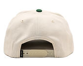 Kšiltovka Brixton - Linwood MP Snapback - Off White/Primal Green