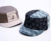 Kšiltovka Kangol - TRENDS PACK - Denim Mashup Army Cap - Blue Picnic